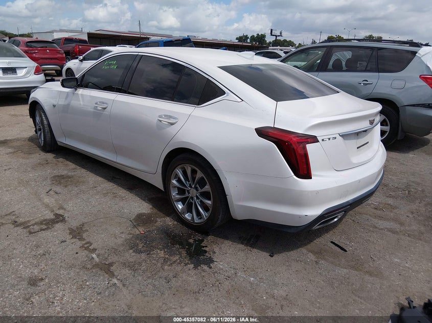 Vin: 1g6dn5rk7n0119033, lot: 45855043, cadillac ct5 premium luxury 20223