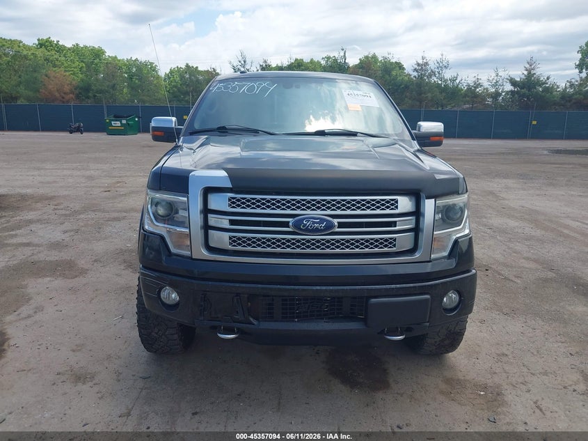 2013 Ford F-150 Platinum VIN: 1FTFW1EF6DFA14645 Lot: 45357094