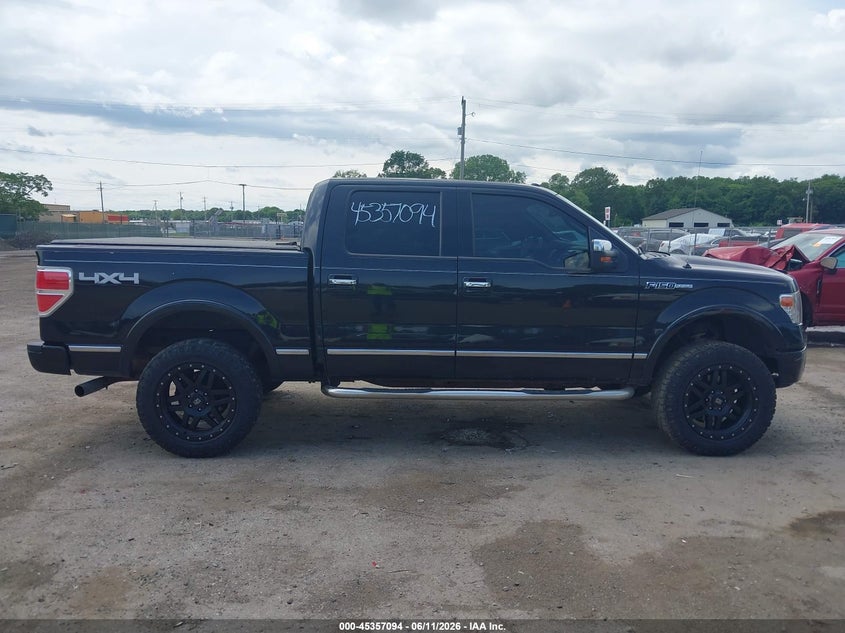 2013 Ford F-150 Platinum VIN: 1FTFW1EF6DFA14645 Lot: 45357094