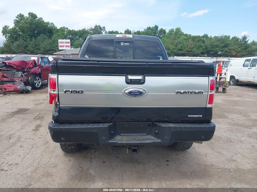 2013 Ford F-150 Platinum VIN: 1FTFW1EF6DFA14645 Lot: 45357094