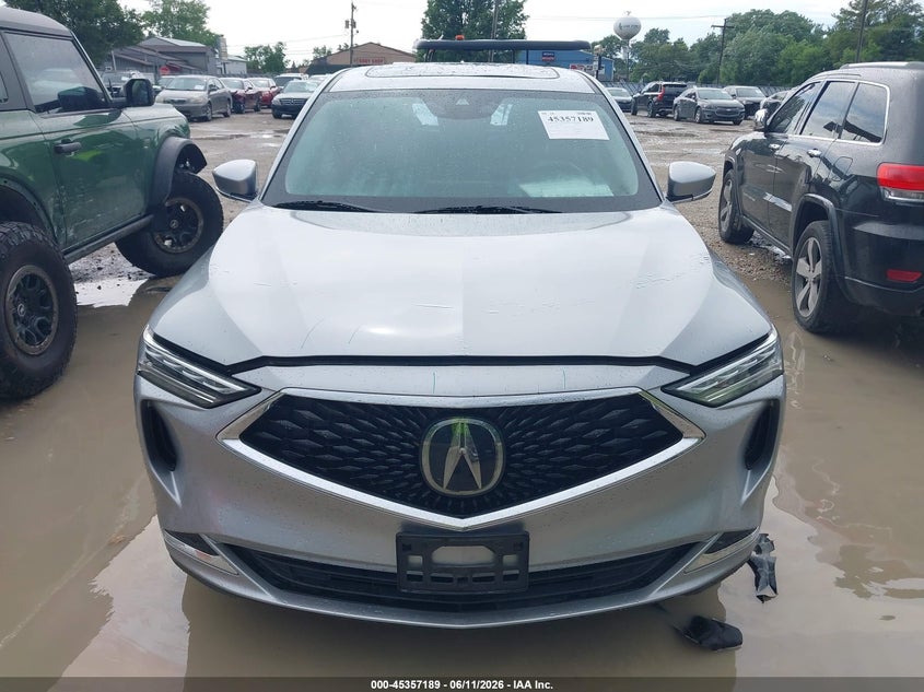 2022 Acura Mdx Standard VIN: 5J8YE1H37NL003025 Lot: 45357189