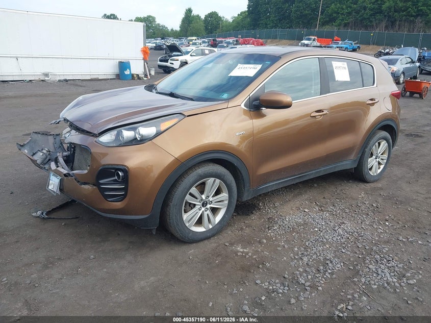 2017 Kia Sportage Lx KNDPMCAC0H7164056 photo 1