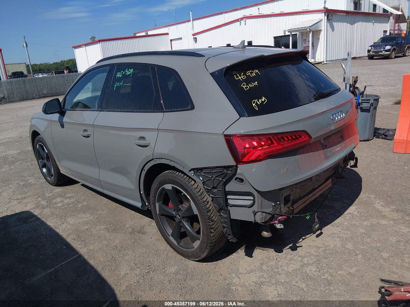 Vin: wa1b4afy7k2087400, lot: 45855160, audi sq5 3.0t premium 20193
