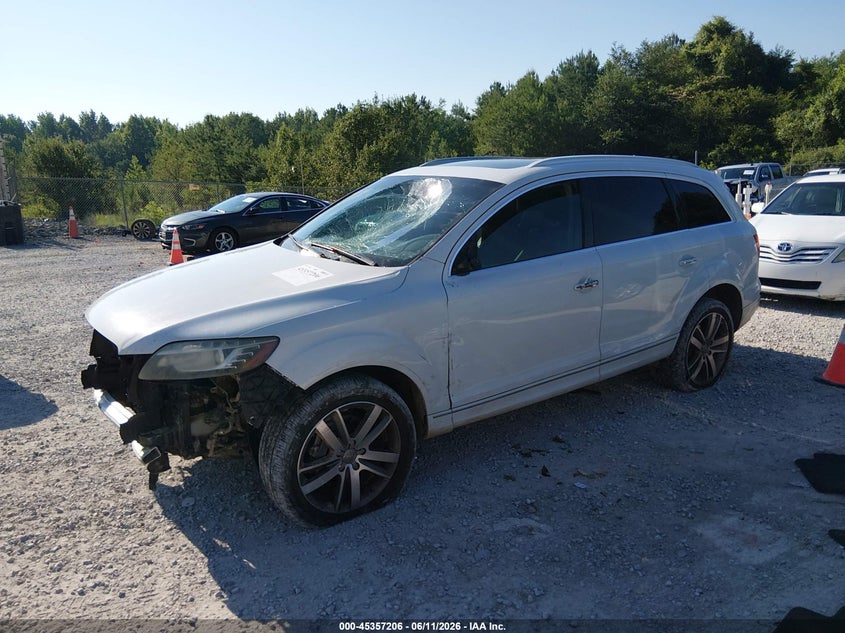 Vin: wa1lgafe6fd002400, lot: 45855167, audi q7 3.0t premium 20152
