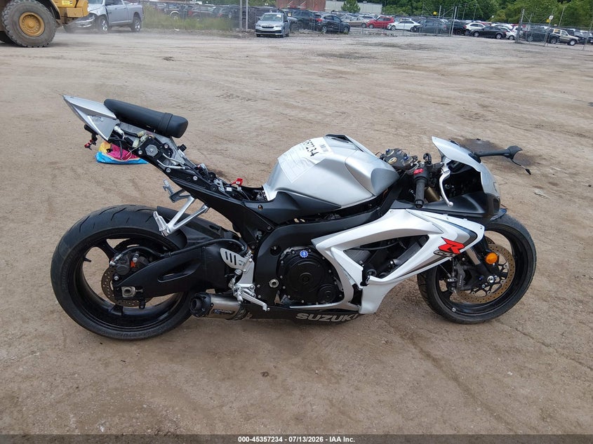 2006 Suzuki Gsx-R600 K6 VIN: JS1GN7DAX62118334 Lot: 45357234