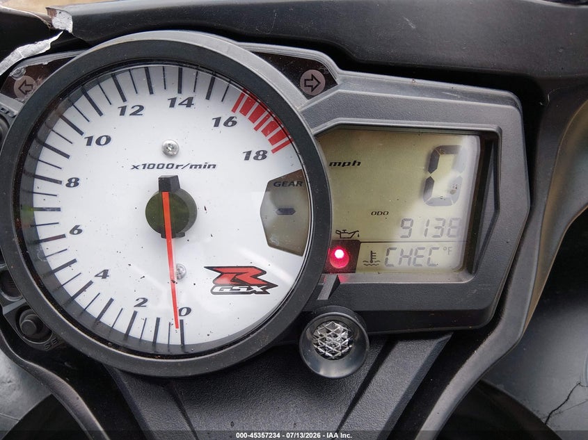 2006 Suzuki Gsx-R600 K6 VIN: JS1GN7DAX62118334 Lot: 45357234
