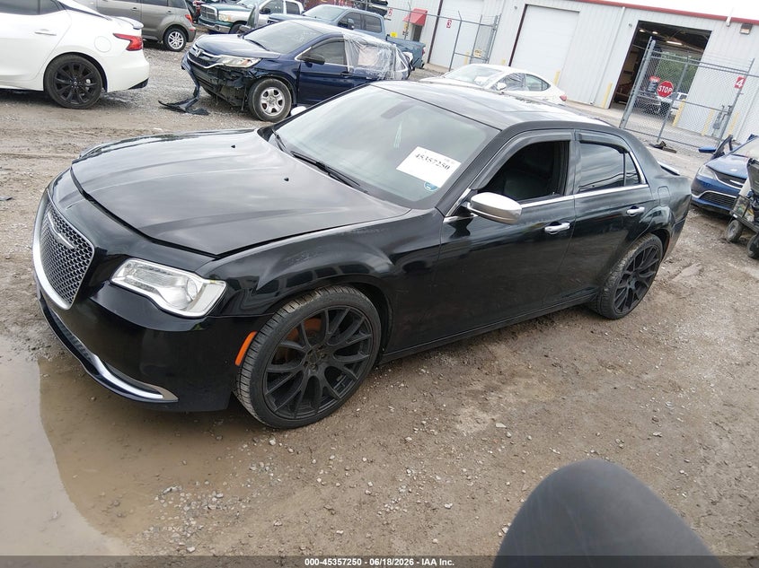 Vin: 2c3ccapg7fh837480, lot: 45855211, chrysler 300c platinum 20152