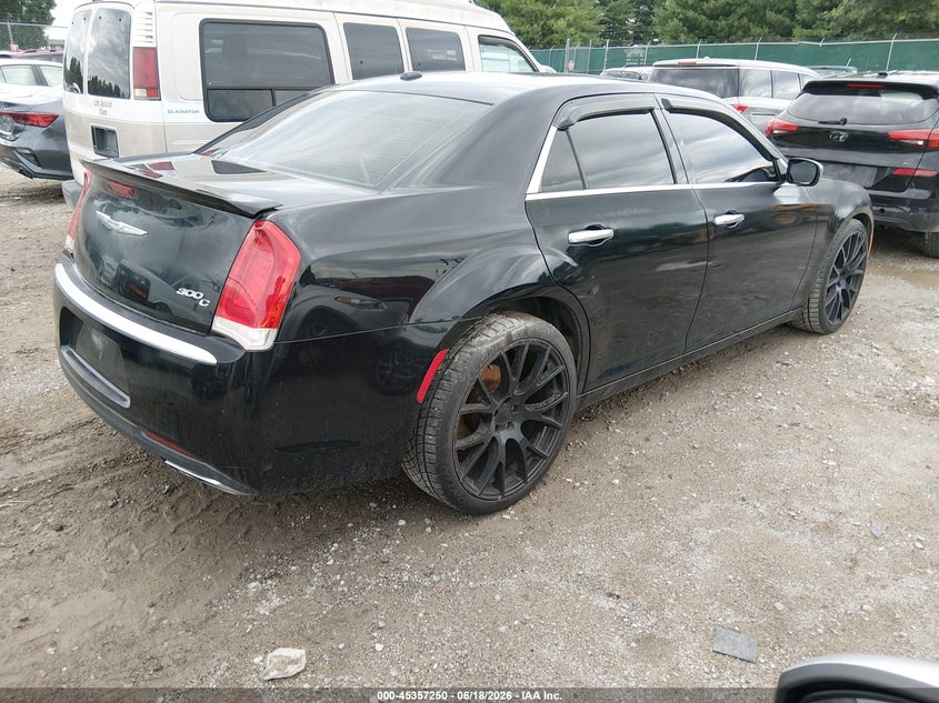 Vin: 2c3ccapg7fh837480, lot: 45855211, chrysler 300c platinum 20154