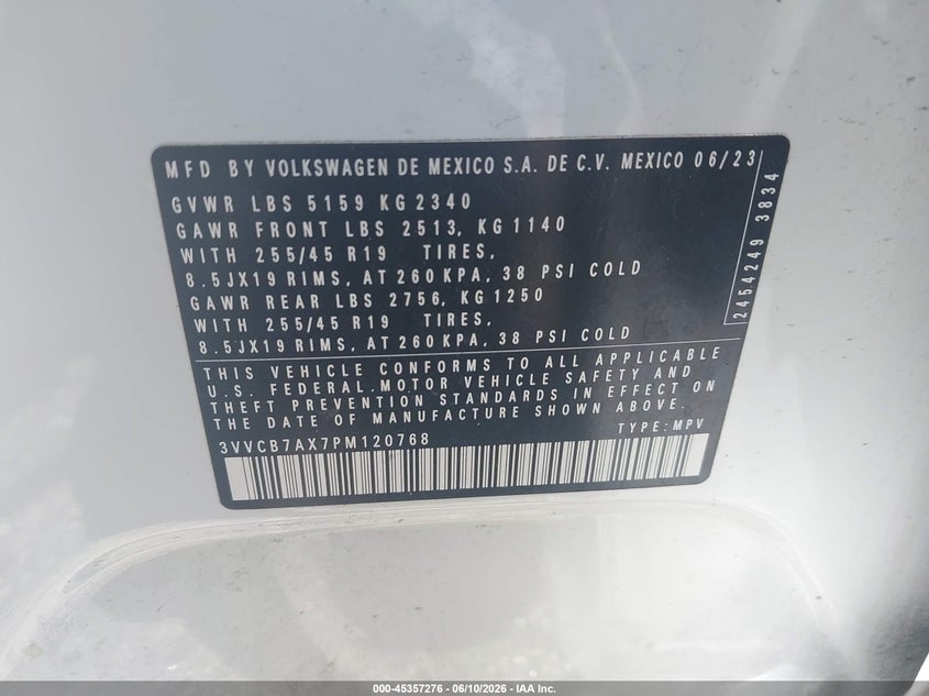 2023 Volkswagen Tiguan - widok 9