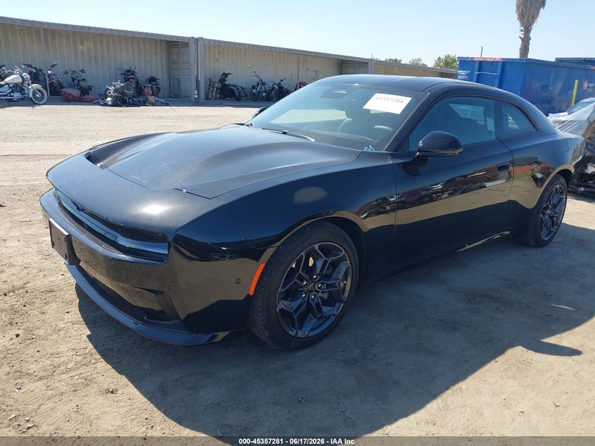 Vin: 2c3cdbck8sr550649, lot: 45855242, dodge charger daytona r/t awd 20252