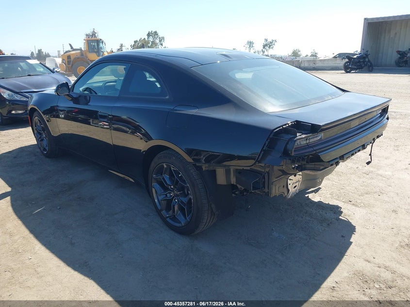 Vin: 2c3cdbck8sr550649, lot: 45855242, dodge charger daytona r/t awd 20253