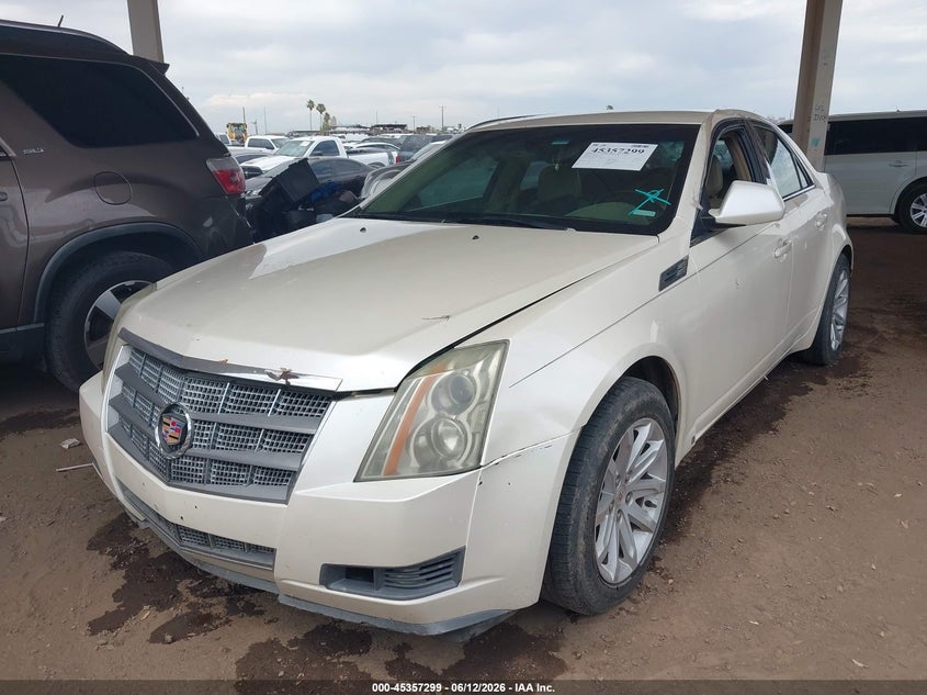 2008 Cadillac Cts Rwd W/1Sa, Обычный износ, IAAI, VIN 1G6DM577280122587 — фото 2