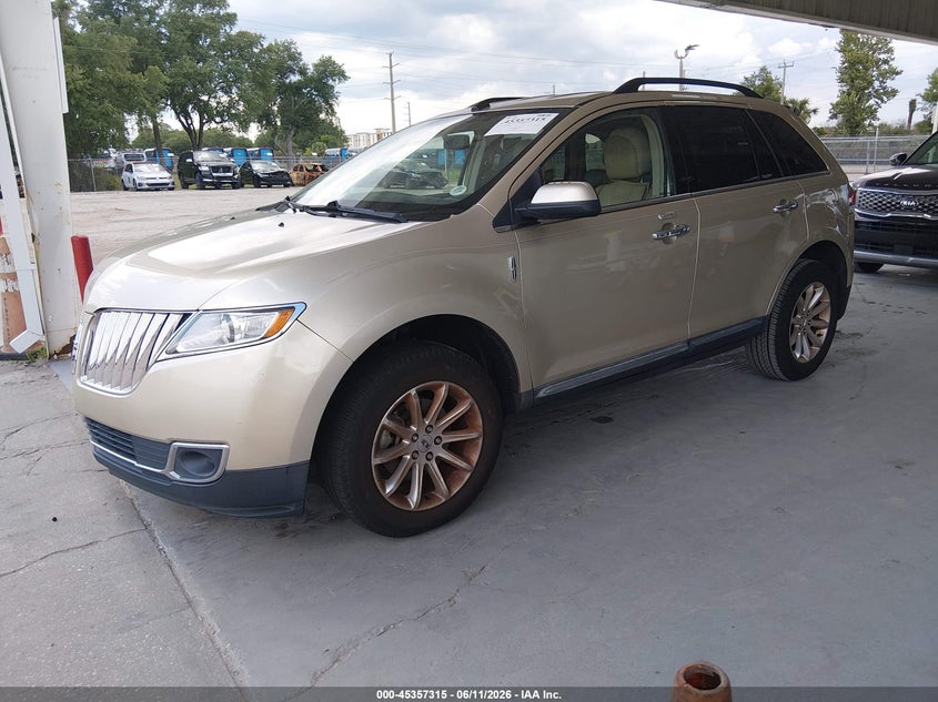 Vin: 2lmdj6jk4bbj33170, lot: 45855276, lincoln mkx 20112