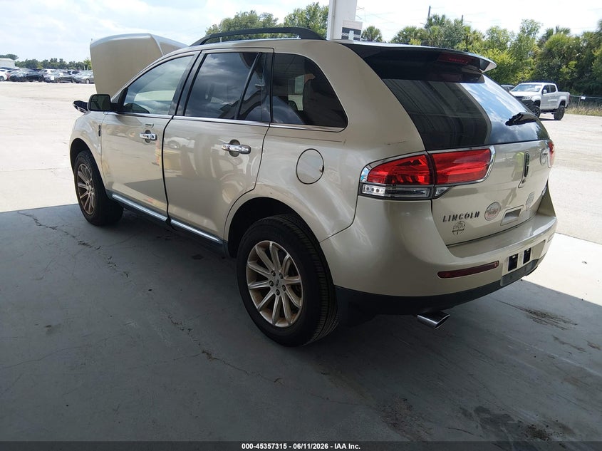 Vin: 2lmdj6jk4bbj33170, lot: 45855276, lincoln mkx 20113