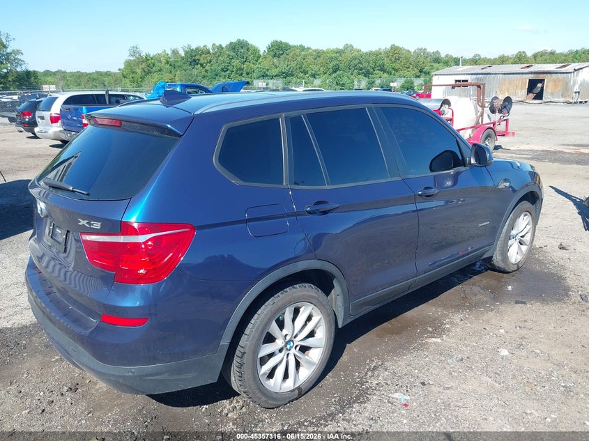 Vin: 5uxwx9c35h0t20330, lot: 45855277, bmw x3 xdrive28i 20174