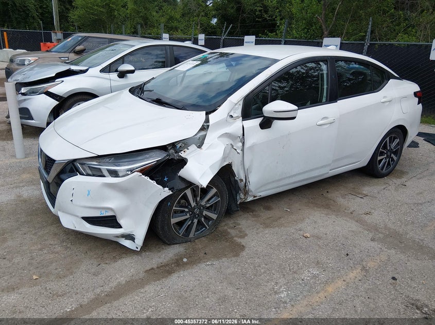 2021 Nissan Versa Sv Xtronic Cvt 3N1CN8EV9ML838167 photo 1