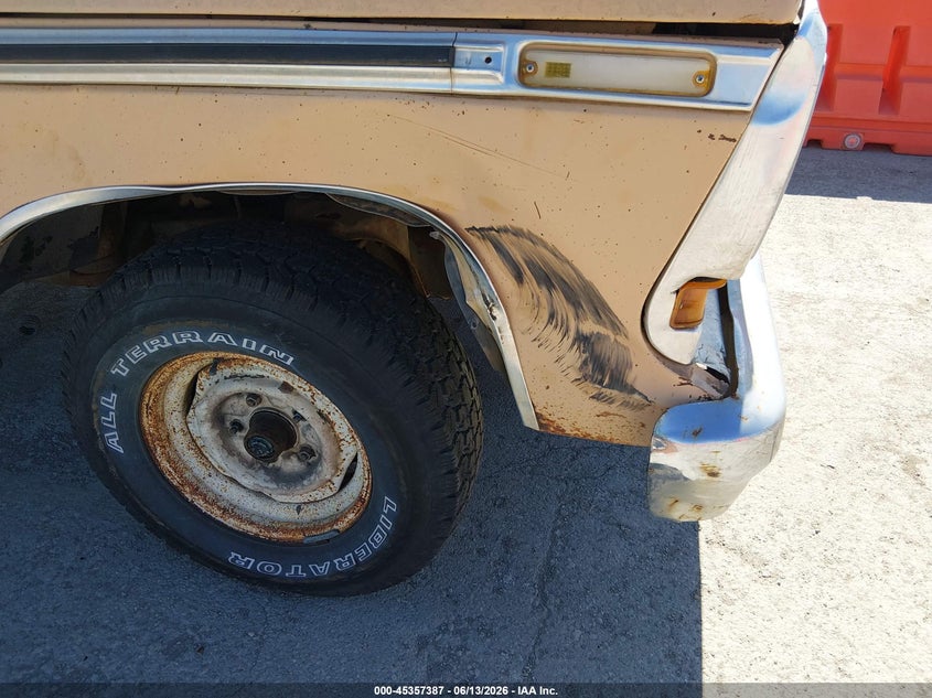 1978 Ford Bronco VIN: F15BKAJ3193 Lot: 45357387
