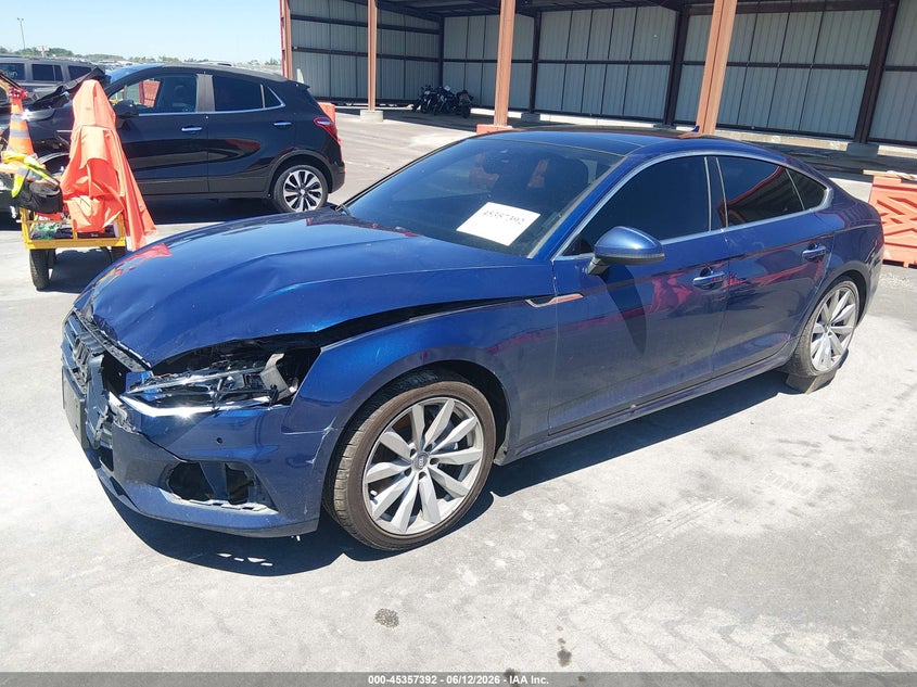 Vin: waubncf51ja013430, lot: 45855353, audi a5 2.0t premium 20182