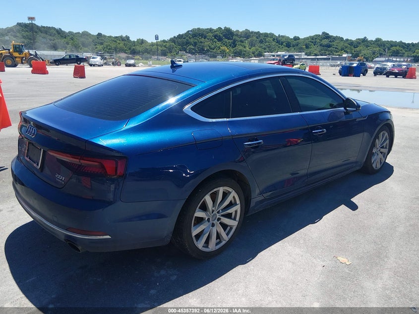 Vin: waubncf51ja013430, lot: 45855353, audi a5 2.0t premium 20184