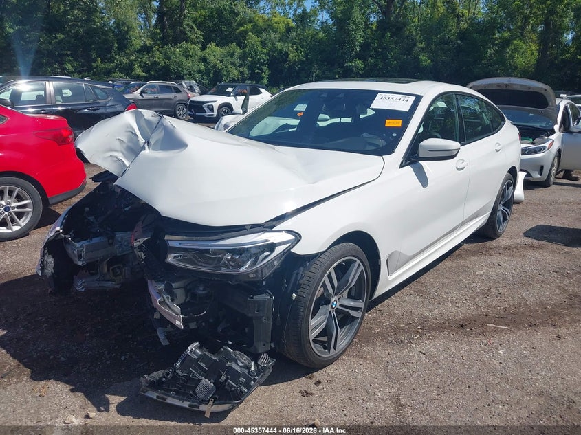 Vin: wbajv6c5xkbk08178, lot: 45855405, bmw 640i gran turismo xdrive 20192