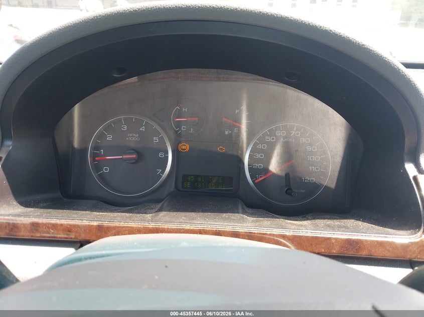 2006 Ford Five Hundred Sel VIN: 1FAHP241X6G116518 Lot: 45357445