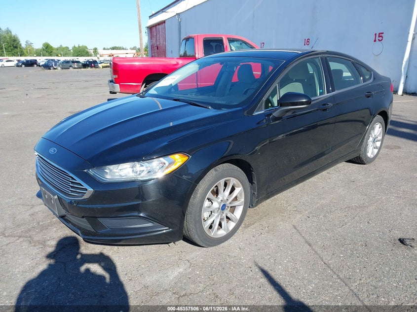 2017 Ford Fusion Se 3FA6P0H71HR260433 photo 1