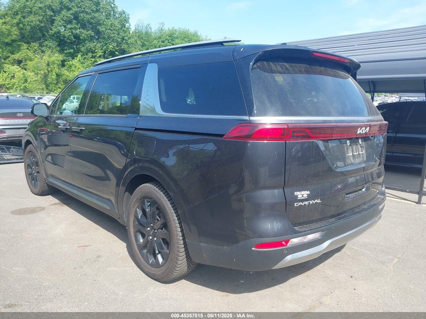 Vin: kndne5h30r6404378, lot: 45855476, kia carnival mpv sx prestige 20243