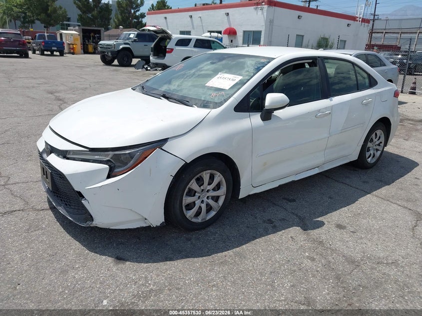 2020 Toyota Corolla Le JTDEPRAE6LJ093900 photo 1