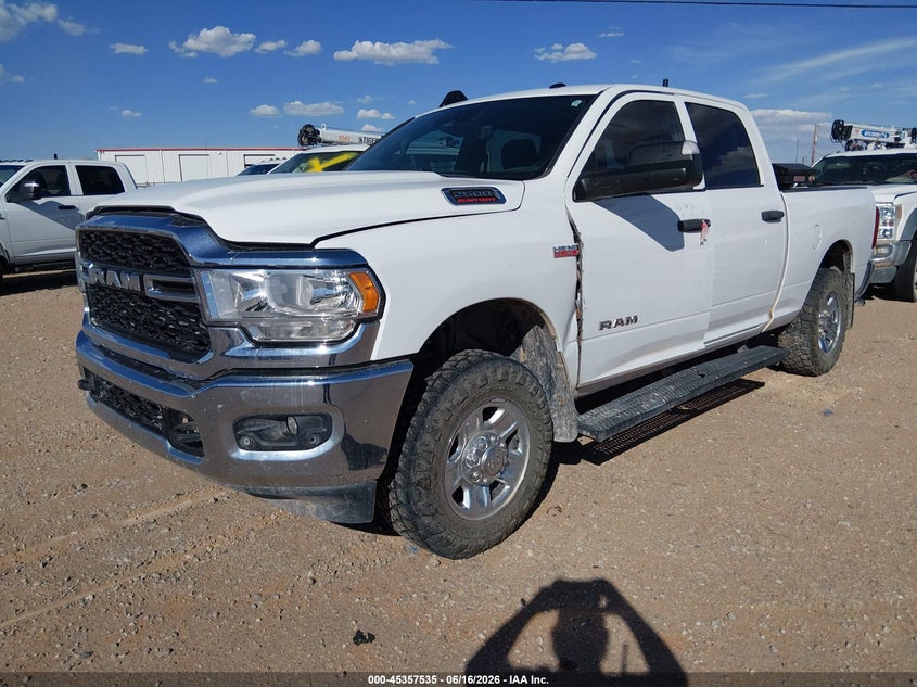 Vin: 3c6ur5cj7ng321987, lot: 45855497, ram 2500 tradesman  4x4 6'4 box 20222