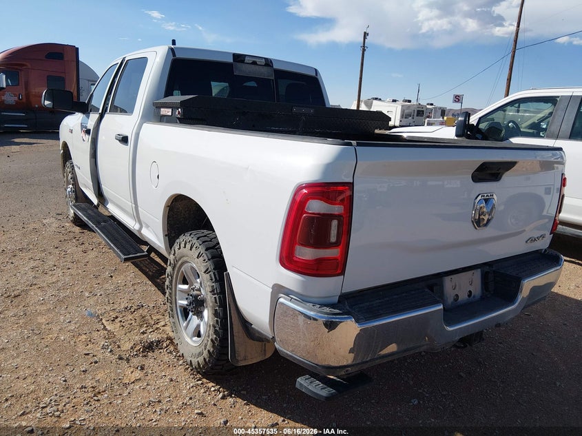 Vin: 3c6ur5cj7ng321987, lot: 45855497, ram 2500 tradesman  4x4 6'4 box 20223