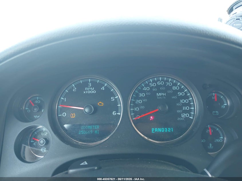 2008 CHEVROLET TAHOE SPORT UTILITY VEHICLE 5.3L V-8 320HP