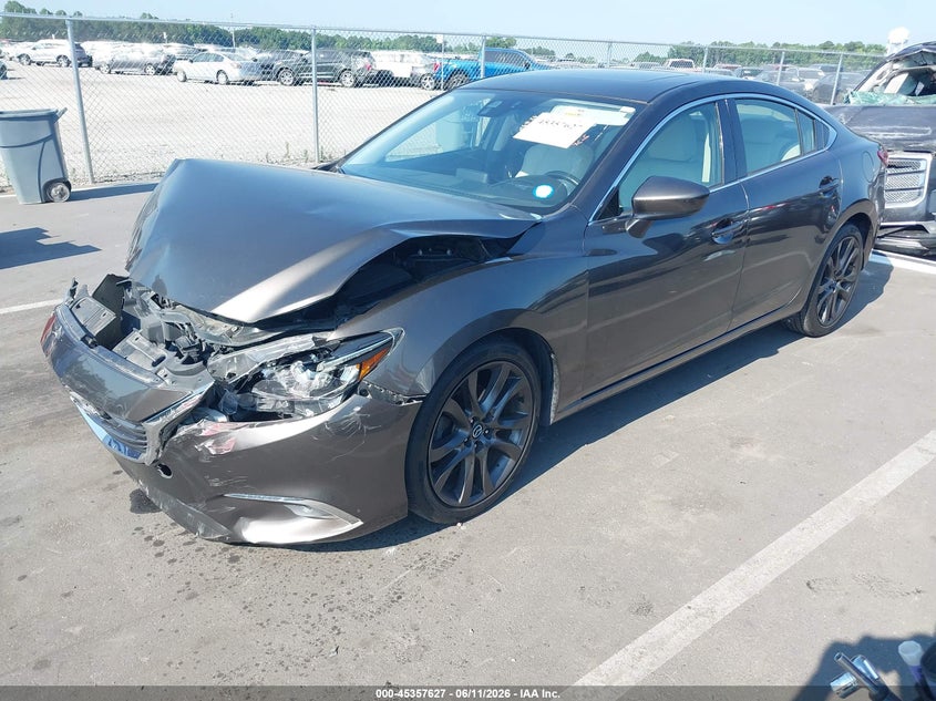 2016 MAZDA 6 SEDAN 2.5L I-4 DI, DOHC, VVT, 184HP