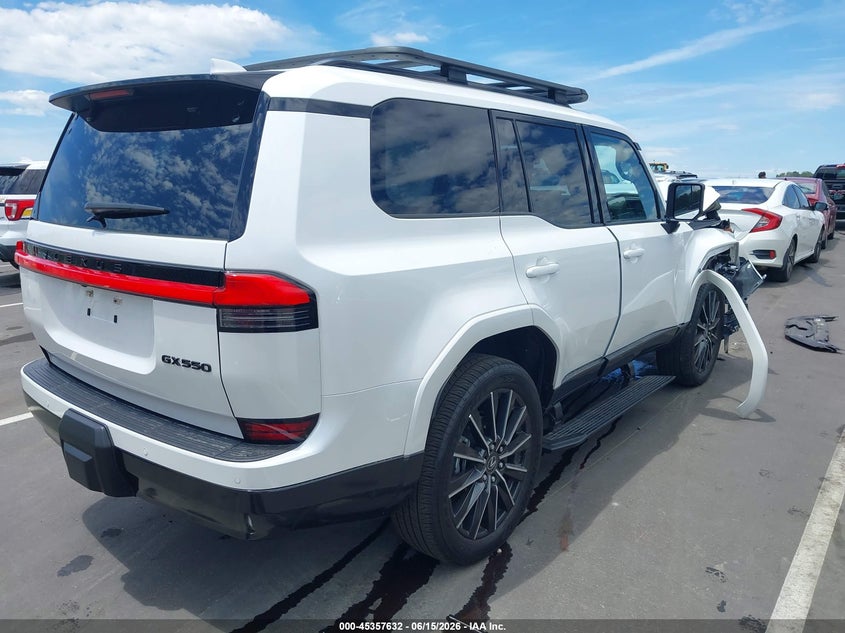 Vin: jtjvbcdx4s5051125, lot: 45855593, lexus gx 550 luxury+ 20254