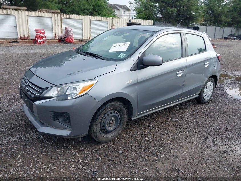 Vin: ml32auhj7ph001638, lot: 45855680, mitsubishi mirage es/le 20232