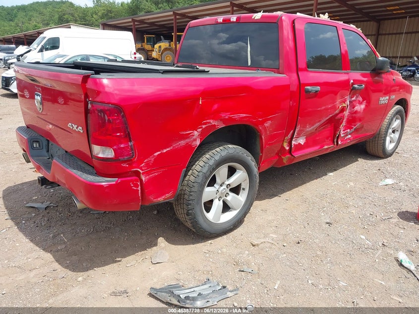 Vin: 1c6rr7kt6fs780958, lot: 45855689, ram 1500 express 20154