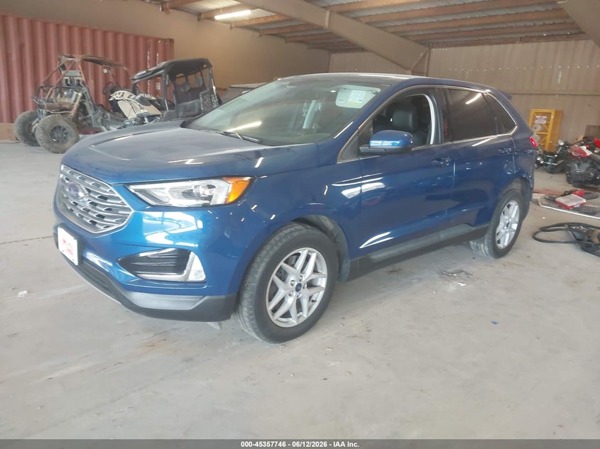 2021 FORD EDGE auction photo 2
