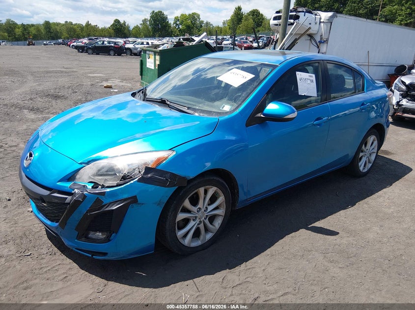 2010 MAZDA 3 SEDAN 2.5L I-4 DOHC, VVT, 165HP