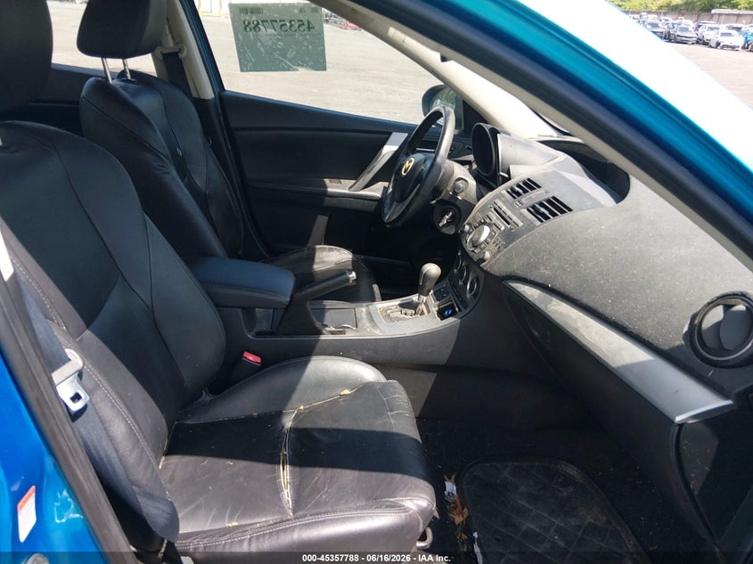 2010 MAZDA 3 SEDAN 2.5L I-4 DOHC, VVT, 165HP
