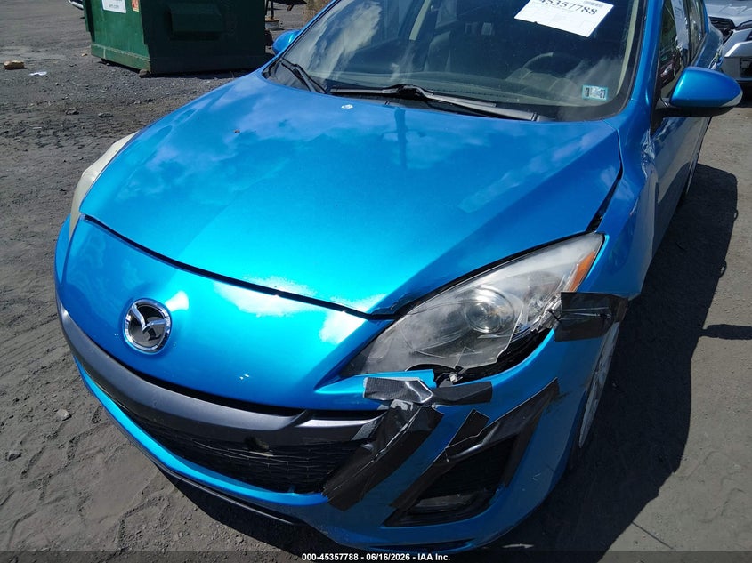 2010 MAZDA 3 SEDAN 2.5L I-4 DOHC, VVT, 165HP