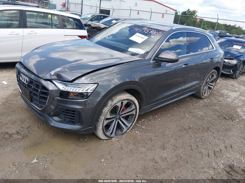 Vin: wa1cvaf14kd035571, lot: 45855766, audi q8 55 premium 20192