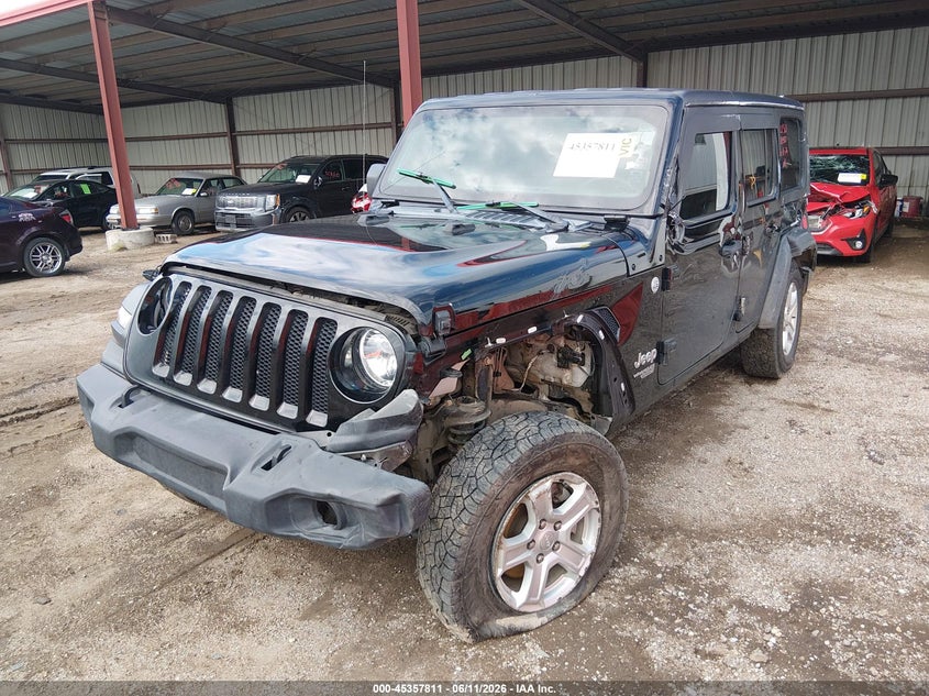 2020 JEEP WRANGLER UNLIMITED auction photo 2