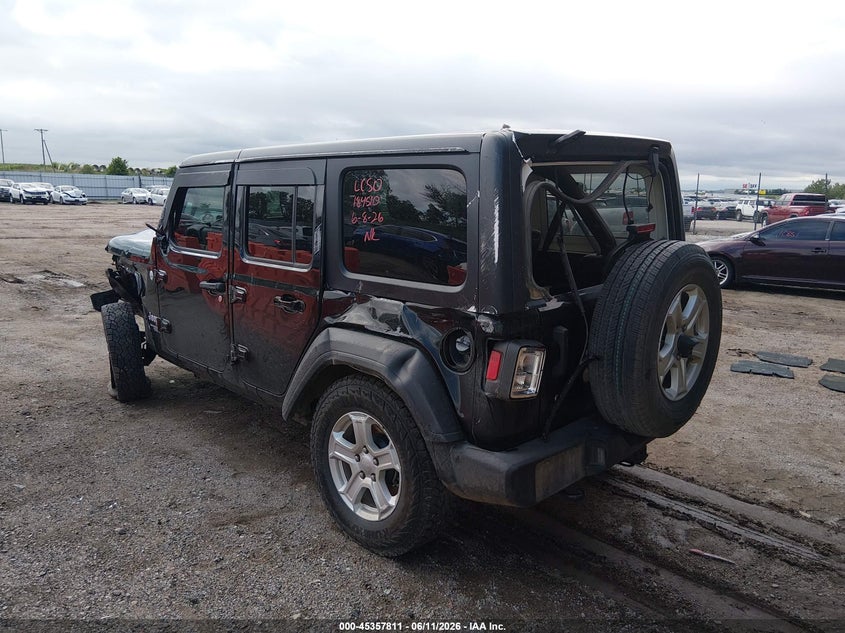 2020 JEEP WRANGLER UNLIMITED auction photo 3