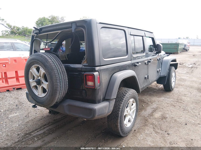 2020 JEEP WRANGLER UNLIMITED auction photo 4