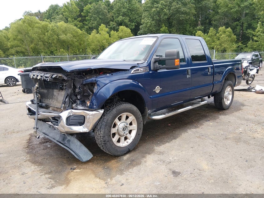 Vin: 1ft7w2bt8ceb22810, lot: 45855899, ford super duty f-250 srw xlt 20122