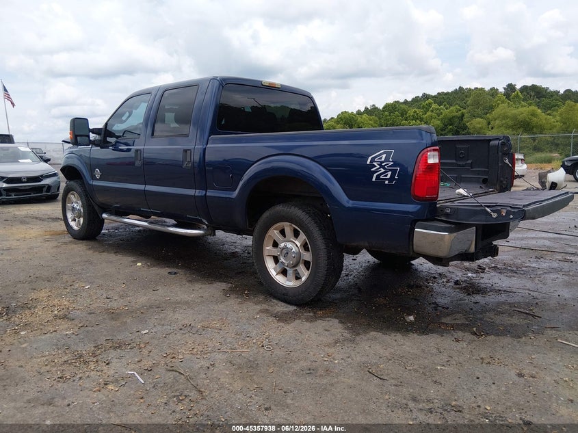 Vin: 1ft7w2bt8ceb22810, lot: 45855899, ford super duty f-250 srw xlt 20123