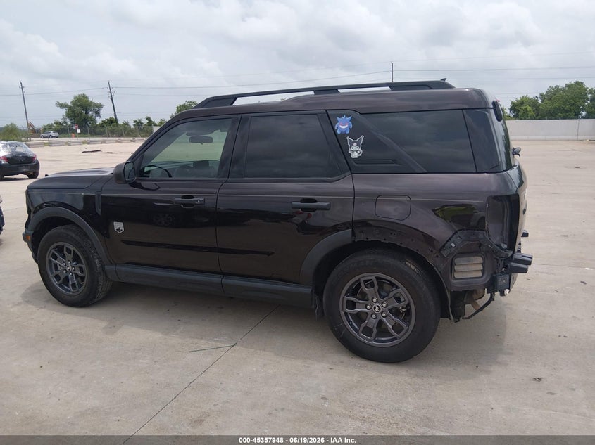 2021 Ford Bronco Sport Big Bend VIN: 3FMCR9B68MRA17171 Lot: 45357948