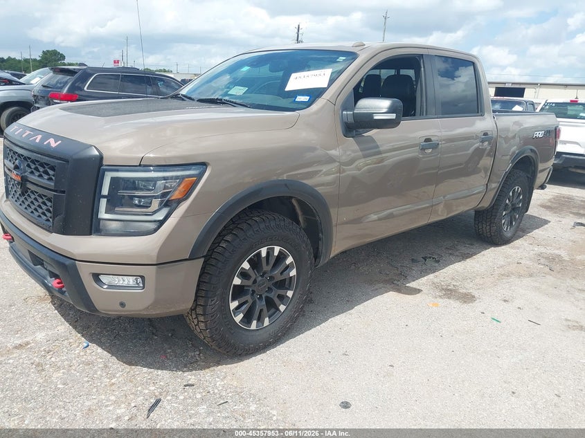 2021 NISSAN TITAN auction photo 2