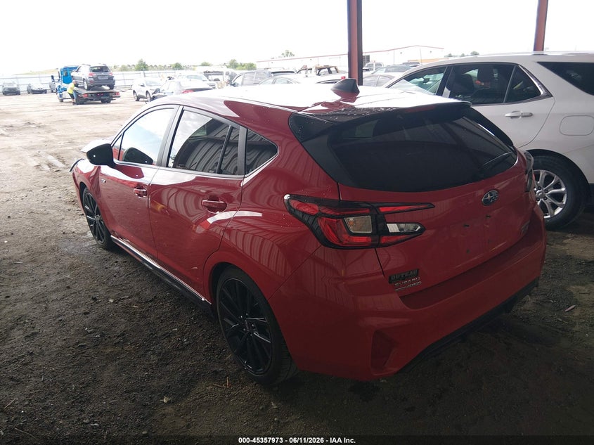Vin: jf1guhjc7r8350515, lot: 45855934, subaru impreza rs 5-door 20243