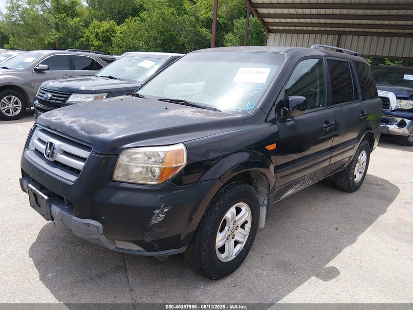 2008 Honda Pilot Vp 5FNYF182X8B043125 photo 1