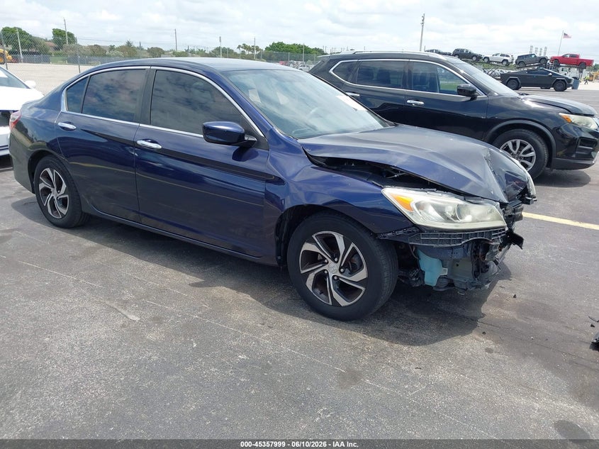 HONDA ACCORD LX 2017